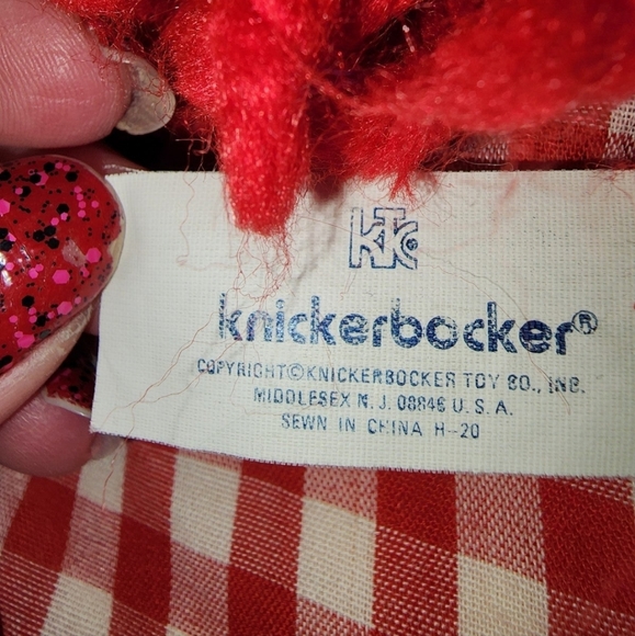 Vintage Raggedy Ann & Andy Large Dolls & comforter - Picture 4 of 12